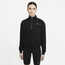 Nike Plus Femme Quarter Zip Fleece Top - Women's Black/Mtlc Gold
