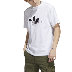 Men's - adidas Originals Trefoil T-Shirt - White/White
