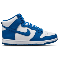 Men's - Nike Nike Dunk Hi Retro SE - White/Team Royal