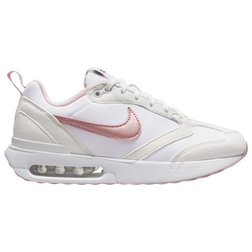 

Girls Nike Nike Air Max Dawn - Girls' Grade School Running Shoe White/Pink/Black Size 05.0