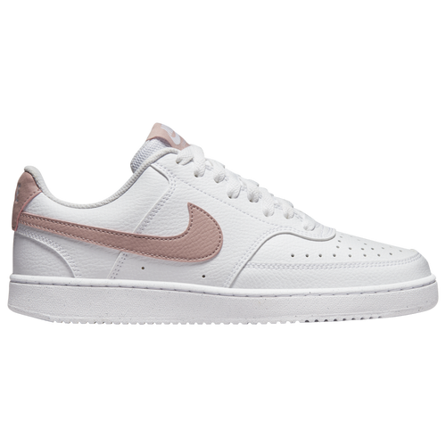 

Nike Womens Nike Court Vision Low - Womens Running Shoes White/Pink Size 7.5