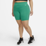 Nike One Rainbow Ladder 7" Shorts Plus Size - Women's Green/White