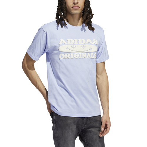 

adidas Originals adidas Originals Smile T-Shirt - Mens Purple/White Size S