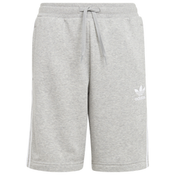 Boys' Grade School - adidas Originals Adicolor Shorts - Med Gray Heather/White