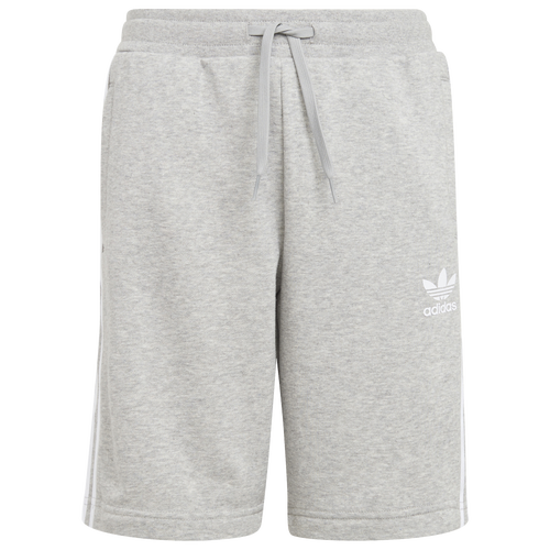 

adidas Originals Boys adidas Originals Adicolor Shorts - Boys' Grade School White/Med Gray Heather Size M
