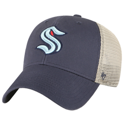 Men's - 47 Brand Kraken Vintage Flagship 47 MVP Cap - Navy/Tan