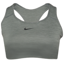Women's - Nike Plus Dri-FIT Swoosh Padded Bra - Grey