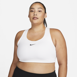 Women's - Nike Plus Dri-FIT Swoosh Padded Bra - White