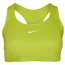 Nike Plus Dri-FIT Swoosh Padded Bra - Women's Green