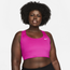 Nike DF Swoosh Plus Size Non Pad Bra - Women's Pink