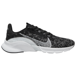 Men's - Nike Superrep Go 3 Flyknit - Black/Pure Platinum/White