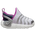 Nike Dynamo Go Flyease - Girls' Infant Violet Frost/Metallic Silver/Midnight Navy