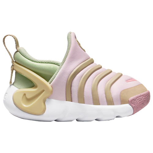 

Boys Nike Nike Dynamo Go Flyease - Boys' Toddler Basketball Shoe Pink Foam/Honeydew Size 10.0