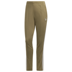 Women's - adidas Originals Superstar Track Pants - Orbit Green/Orbit Green