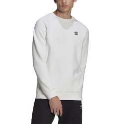 Men's - adidas Originals Adicolor Essentials Trefoil Crewneck Sweatshirt - White