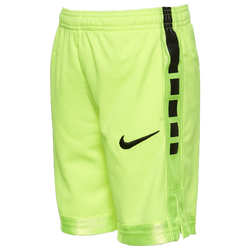 Boys' Preschool - Nike Elite Statement Shorts - Black/Volt