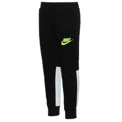 Boys' Preschool - Nike Glow Colorblock Jogger - Black/Black/Multicolor