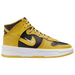 Women's - Nike Dunk High Up - Black/Varsity Maize/University Gold