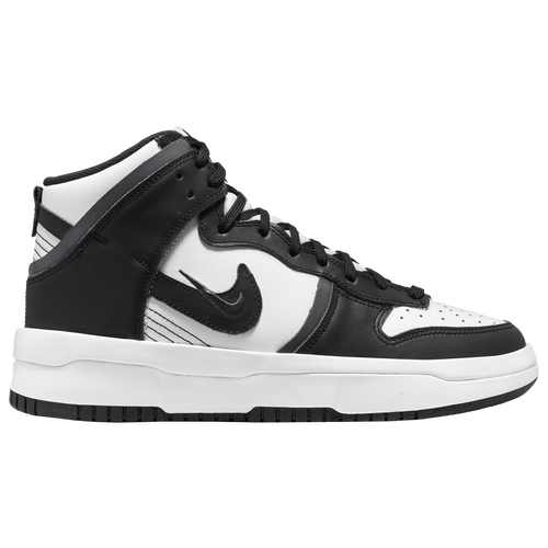 WOMENS - Nike Dunk High Up - Black/White Grey