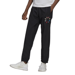 Men's - adidas Bold Woven Pants - Black/Multicolor