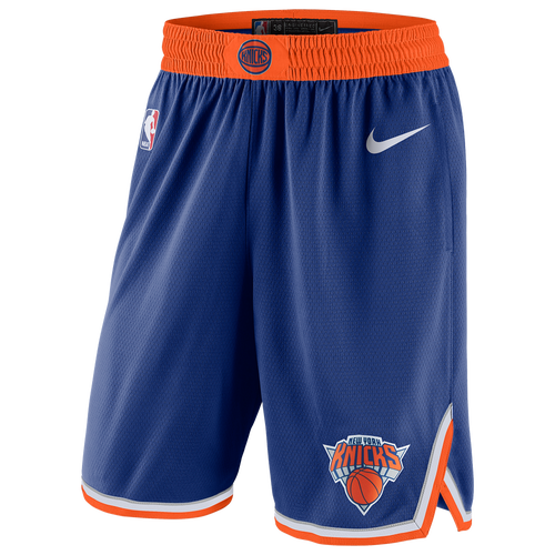 

Nike Mens New York Knicks Nike Knicks Swingman Shorts - Mens Rush Blue/Brilliant Orange/White Size S