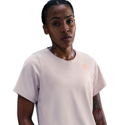 Women's - Nike Sabrina Reversible Top - Silt Red/Rose Gold/Sail
