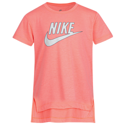 Girls' Preschool - Nike NSW Heritage T-Shirt - Pink/White