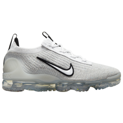 Men's - Nike Air VaporMax 2021 Flyknit - White/Black/Silver