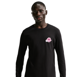 Men's - Nike Stained Long Sleeve OC Tee - Black