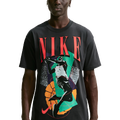 Nike T-Shirt Long Sleeve OC (RETRO BBALL) - Nike Black