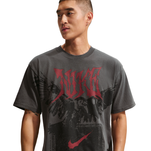 MENS - Nike Loose FC F2 T-Shirt - Anthracite