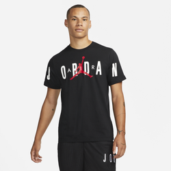 Men's - Jordan Stretch Short Sleeve Crew T-Shirt - Black/Red