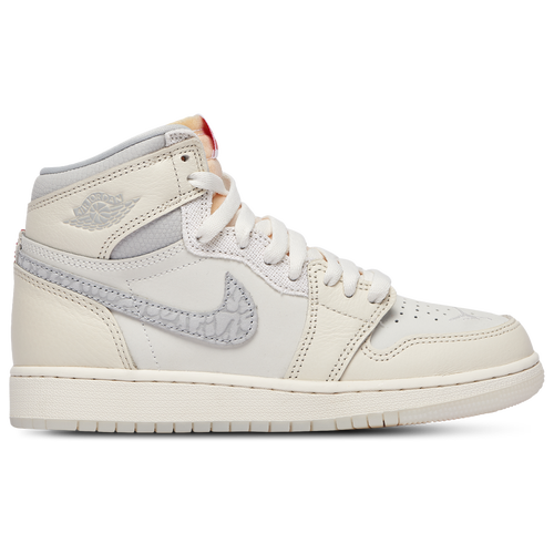 BOYS - Jordan Air Jordan Retro 1 Hi - Sail/University Red Pale Ivory