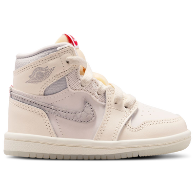 Toddler Jordan Retro 1 High - PALE IVORY/UNIVERSITY RED/PALE IVORY