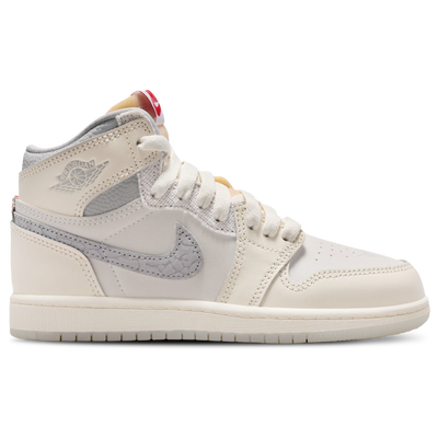 Jordan Retro 1 High - PALE IVORY/UNIVERSITY RED/PALE IVORY