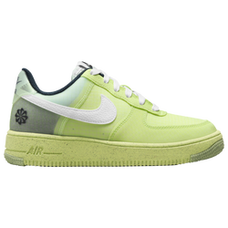 Boys' Grade School - Nike Air Force 1 Crater - Yellow/Yellow/White