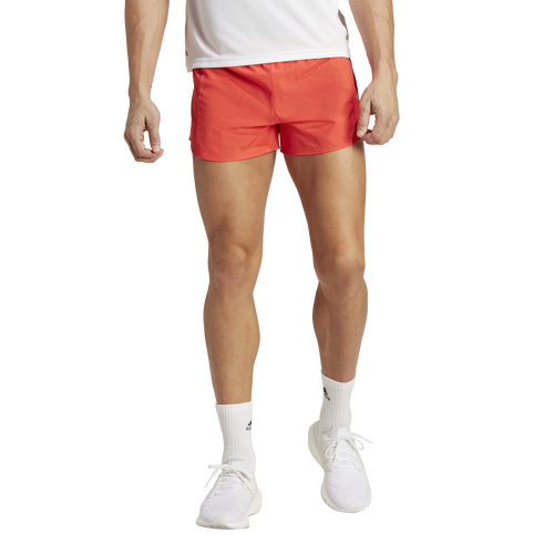 

adidas Mens adidas Own The Run Split Shorts - Mens Bright Red Size M