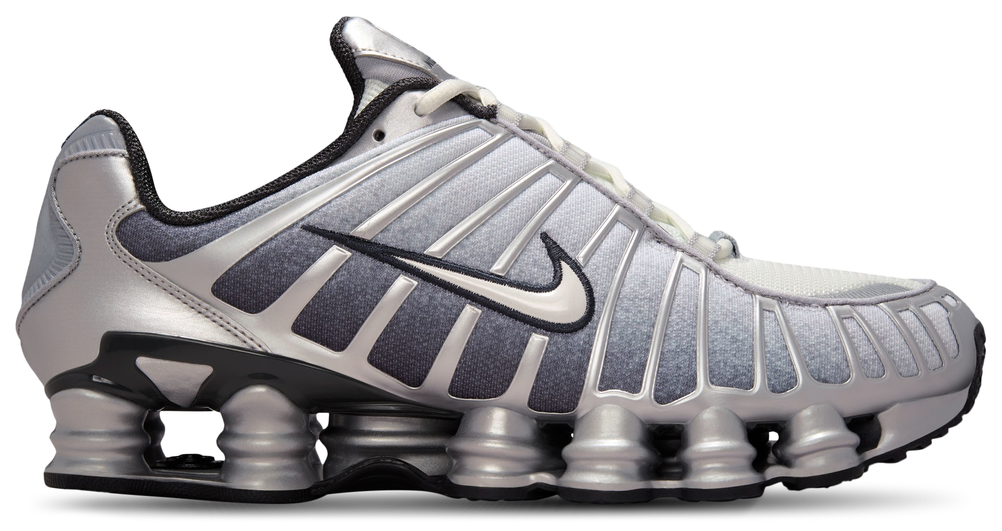 【NIKE】Nike Shox TL llic Platinum Grey Nike Shox Tl Running Shoes | Foot Locker