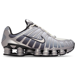 Men's - Nike Shox TL - Summit White/Metallic Silver/Wolf Grey