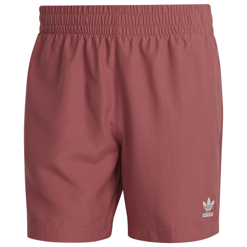 

adidas Mens adidas ESS Swim Shorts - Mens Pink/White Size L