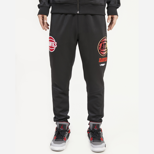 

Pro Standard Mens Pro Standard Hawks Track Pants - Mens Black/Black Size M