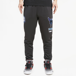 Men's - Pro Standard Hornets Track Pants - Black/Black