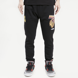 Men's - Pro Standard Heat Champ Ring Joggers - Black/Black
