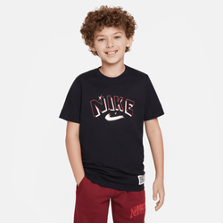 Boys' Grade School - Nike Stars Short Sleeve Crew T-Shirt - Black/Red