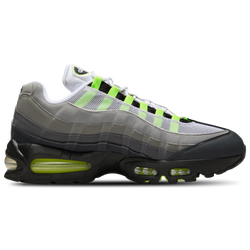 Men's - Nike Air Max 95 OG Big Bubble - Black/Neon Yellow/Cool Gray