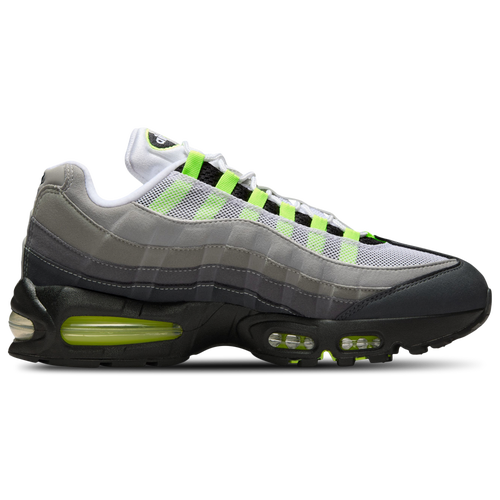 MENS - Nike Air Max 95 - Black/Neon Yellow Cool Gray