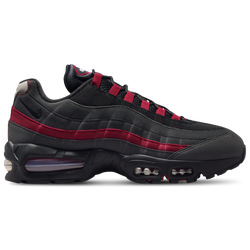 Men's - Nike Air Max 95 OG Big Bubble - Black/Team Crimson/Wolf Gray
