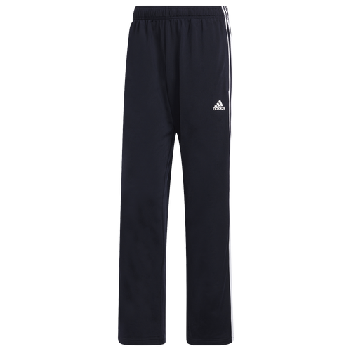 

adidas Mens adidas Essentials Warm-Up Hem 3-Stripes Track Pants - Mens White/Ink Size XXL