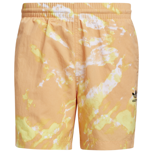 

adidas Originals Mens adidas Originals All Day I Dream About Summer Woven TieDye Shorts - Mens Hazy Orange Size M