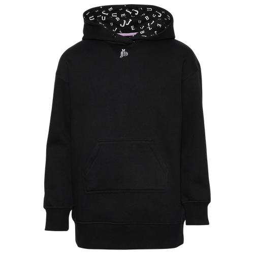 

JuJuBeez Girls JuJuBeez Elongated Pullover Hoodie - Girls' Grade School Multi/Black Size M